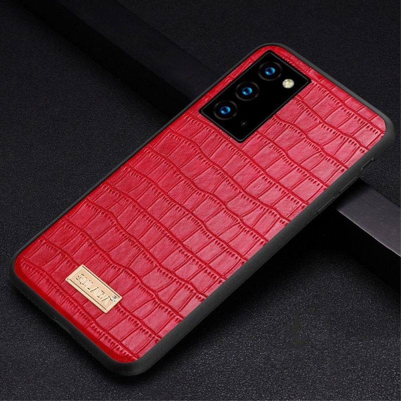 Cover Samsung Galaxy Note 20 Anti-fald Croc Look Sulada