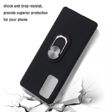 Cover Samsung Galaxy Note 20 Anti-fald Fleksibel Med Ring