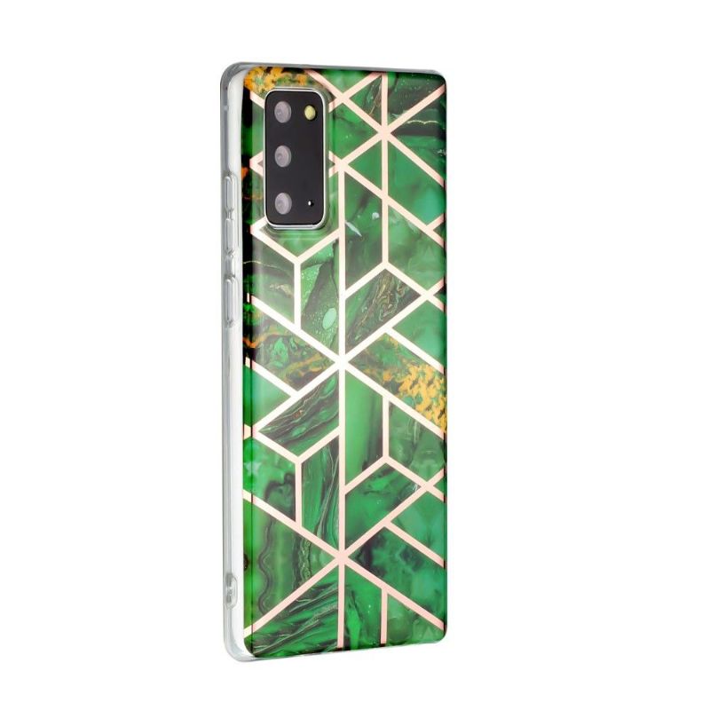 Cover Samsung Galaxy Note 20 Emerald Geometri