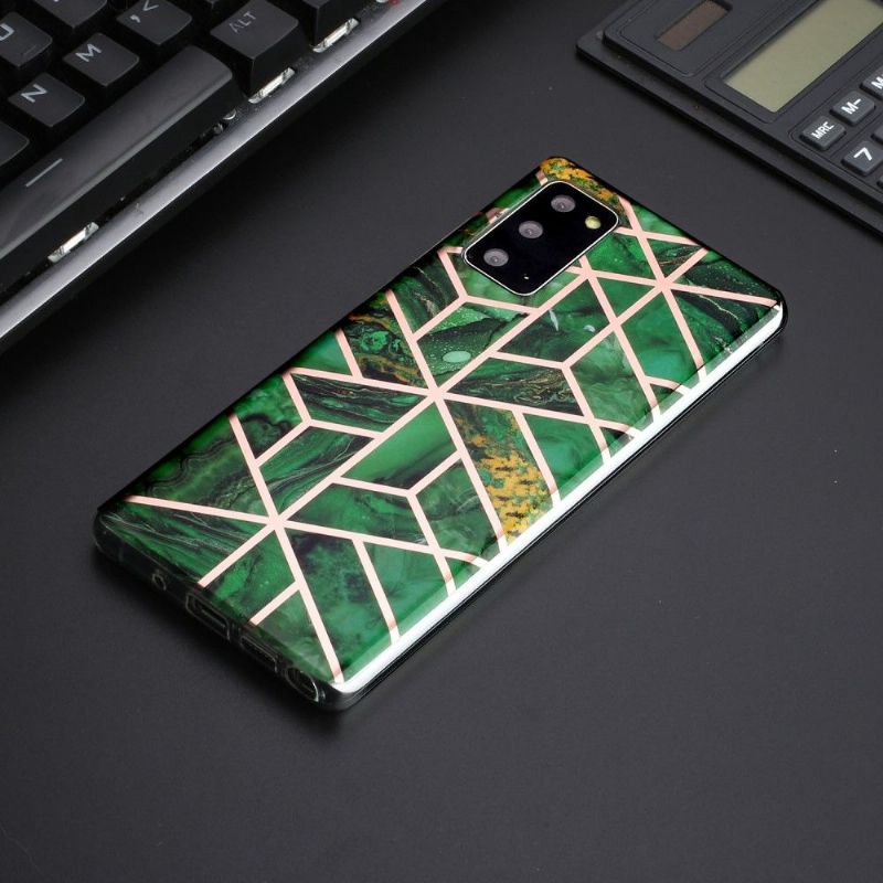 Cover Samsung Galaxy Note 20 Emerald Geometri