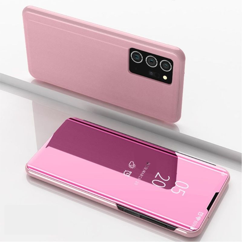 Cover Samsung Galaxy Note 20 Flip Cover Spejleffekt