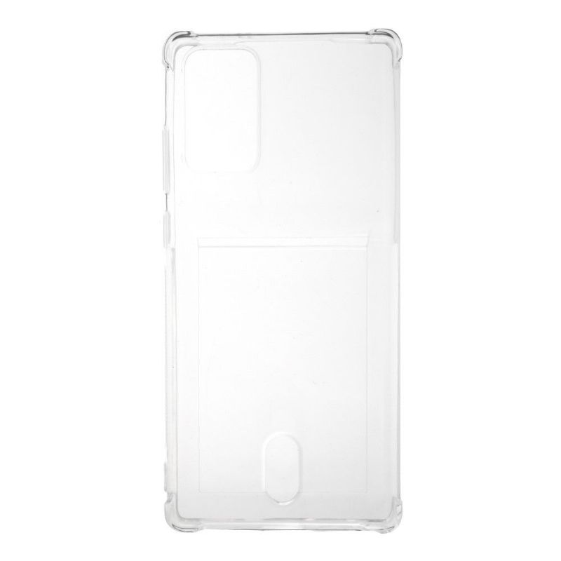 Cover Samsung Galaxy Note 20 Gennemsigtig Kortholder