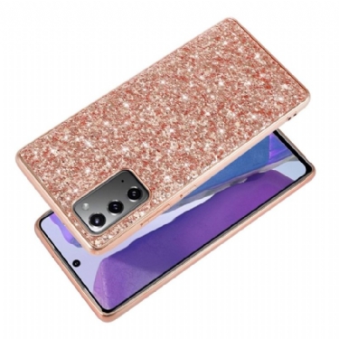 Cover Samsung Galaxy Note 20 Glamourøse Pailletter
