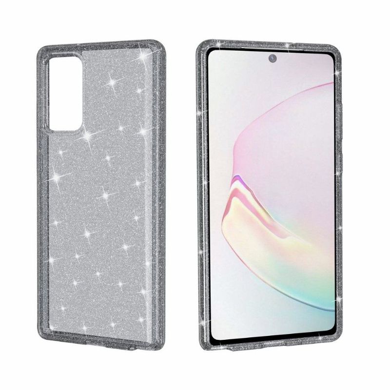 Cover Samsung Galaxy Note 20 Glitrende Pailletter