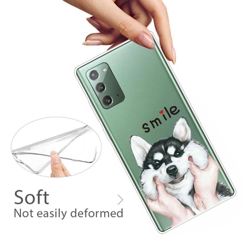 Cover Samsung Galaxy Note 20 Smile Dog