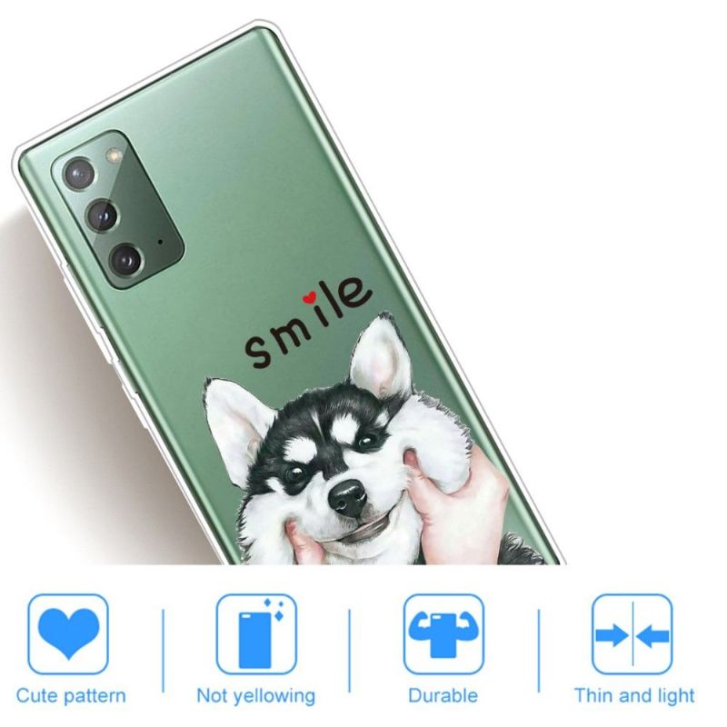 Cover Samsung Galaxy Note 20 Smile Dog