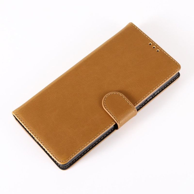 Etui Samsung Galaxy Note 20 Anti-fald Flip Cover Retro Lædereffekt