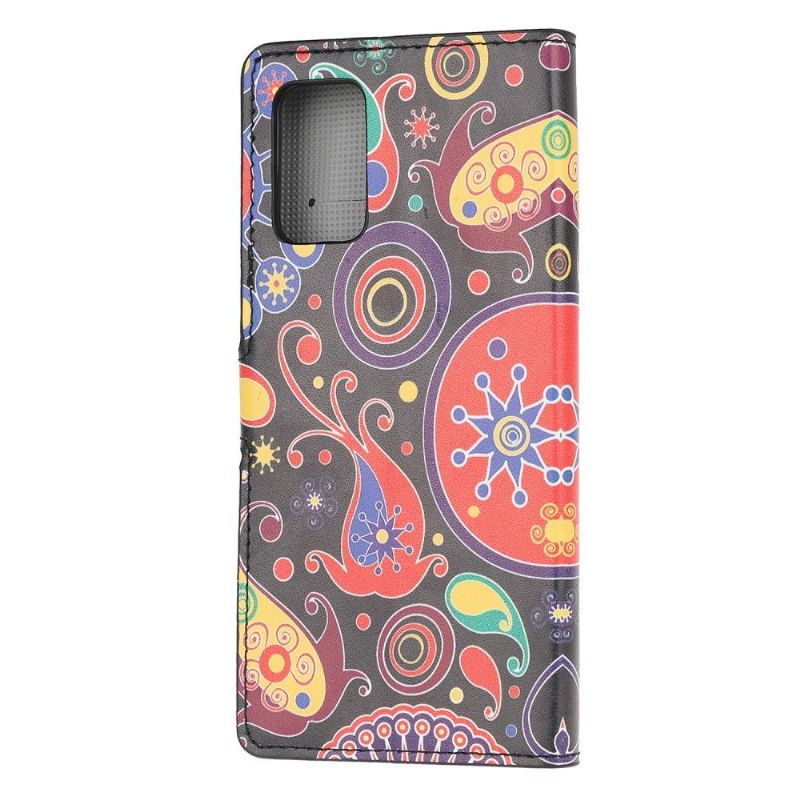 Flip Cover Samsung Galaxy Note 20 Anti-fald Farverig Paisley