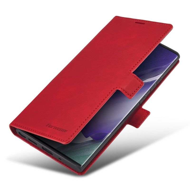 Flip Cover Samsung Galaxy Note 20 Fantasy Series Imiteret Læder