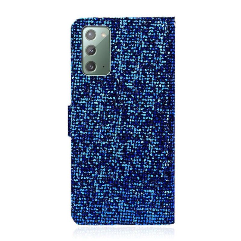 Flip Cover Samsung Galaxy Note 20 Glitterkortholder