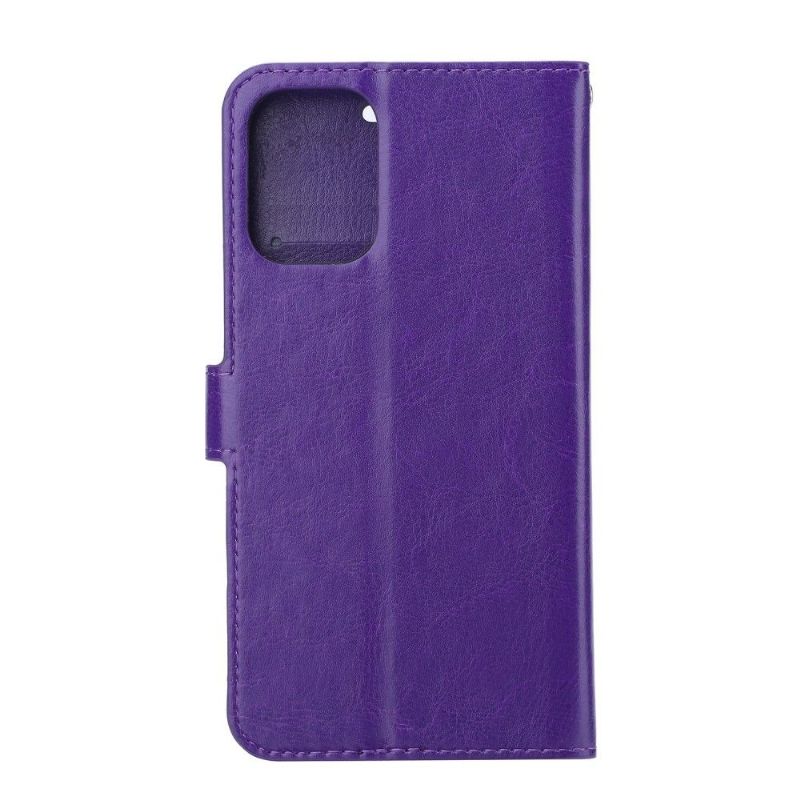 Flip Cover Samsung Galaxy Note 20 Hemming Kortholder Med Stand - Lilla