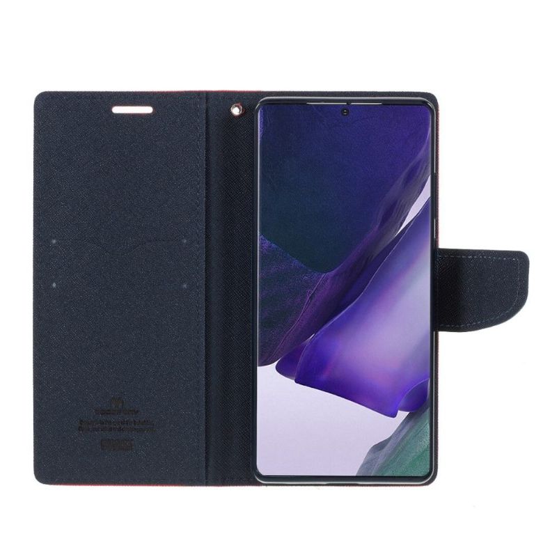 Flip Cover Samsung Galaxy Note 20 Mercury Fancy Bicolor