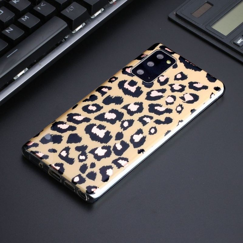 Mobilcover Samsung Galaxy Note 20 Fleksibel Leopard