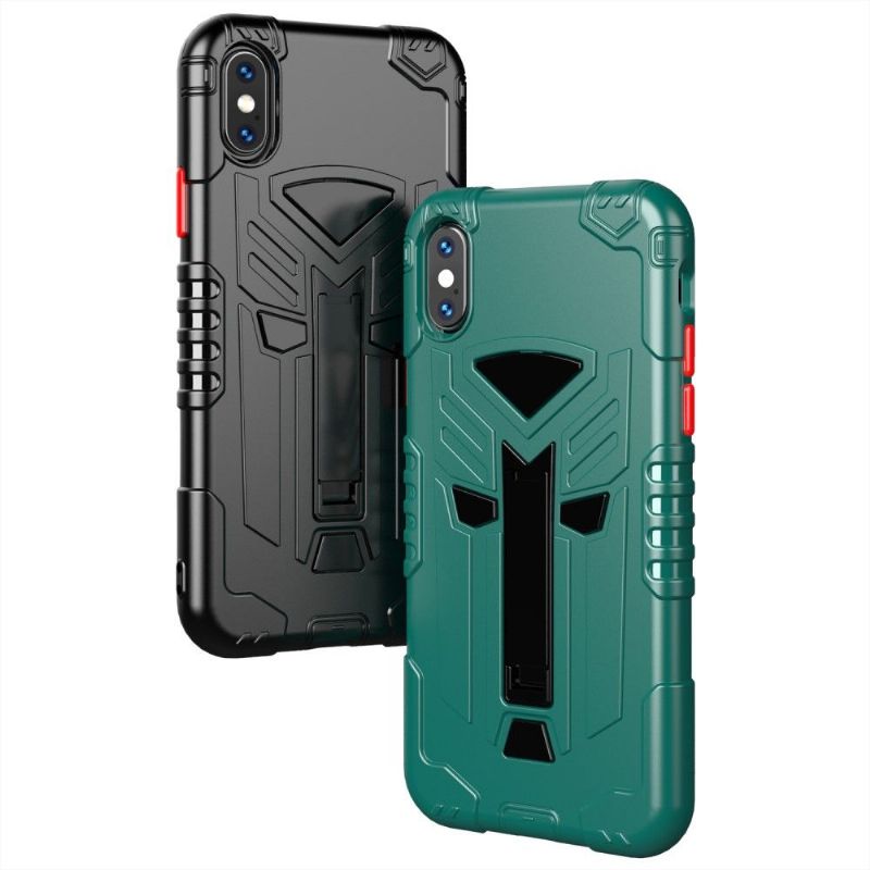 Cover iPhone X / XS Floki Etui Med Integreret Stativ