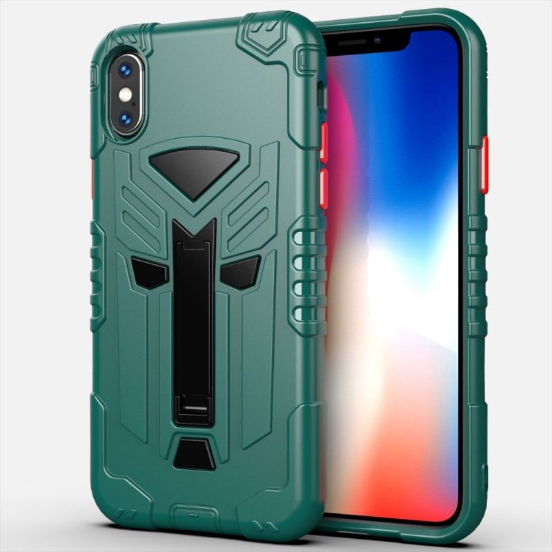 Cover iPhone X / XS Floki Etui Med Integreret Stativ