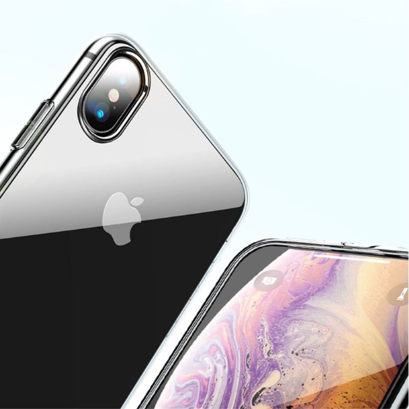 Cover iPhone X / XS Gennemsigtig X-niveau