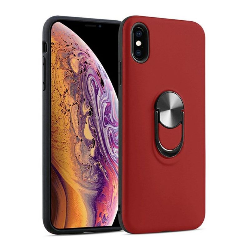 Cover iPhone X / XS Mat Effekt Med Støtte På Ryggen