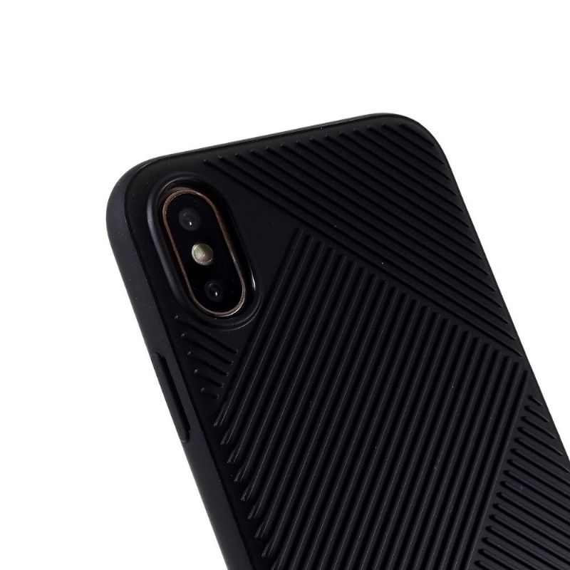 Cover iPhone X / XS Molan Cano Stribet Effekt