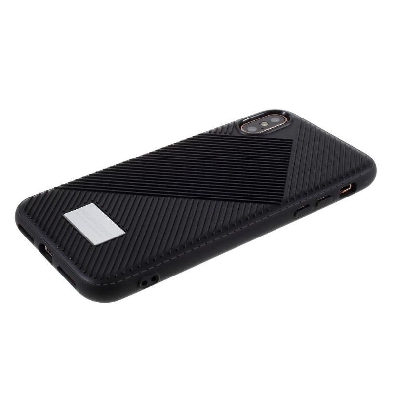 Cover iPhone X / XS Molan Cano Stribet Effekt