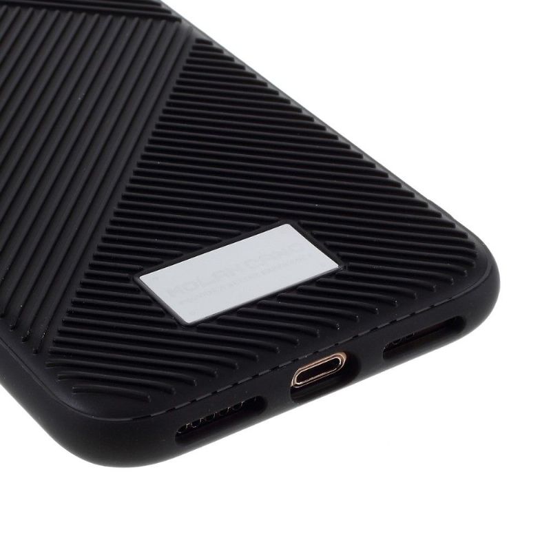 Cover iPhone X / XS Molan Cano Stribet Effekt