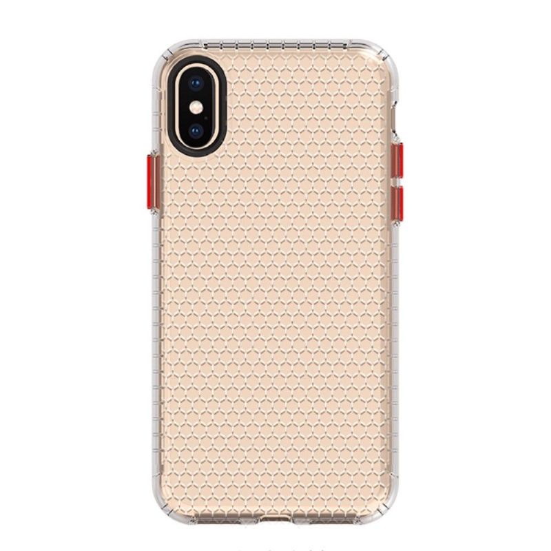 Cover iPhone X / XS Silikone Honeycomb