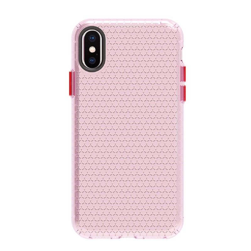 Cover iPhone X / XS Silikone Honeycomb