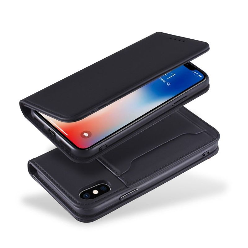 Etui iPhone X / XS Flip Cover Soft Touch