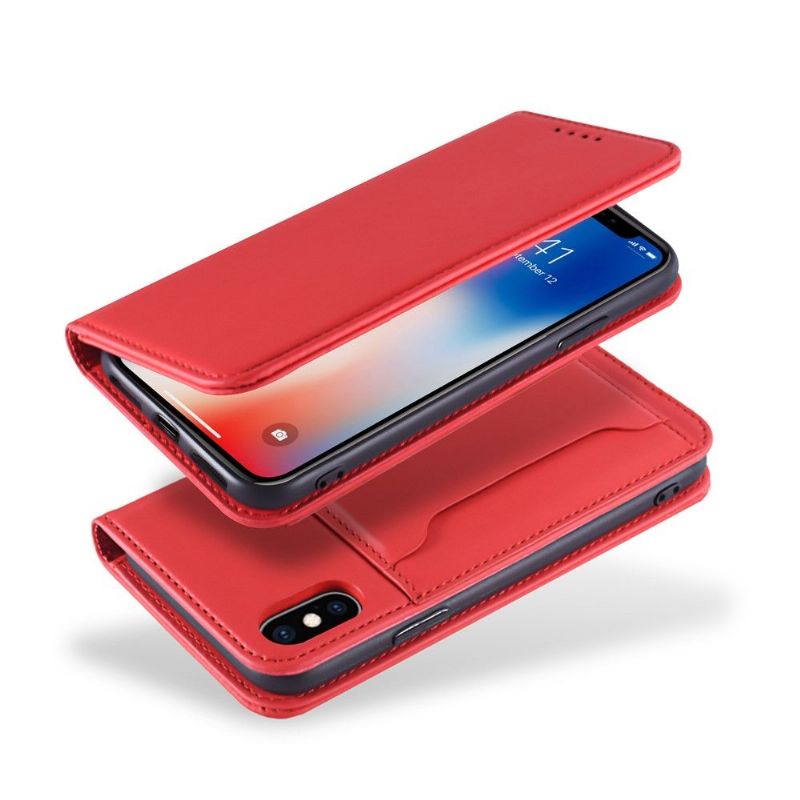 Etui iPhone X / XS Flip Cover Soft Touch