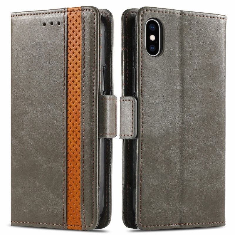 Flip Cover iPhone X / XS Læder Cover Flip Forretning