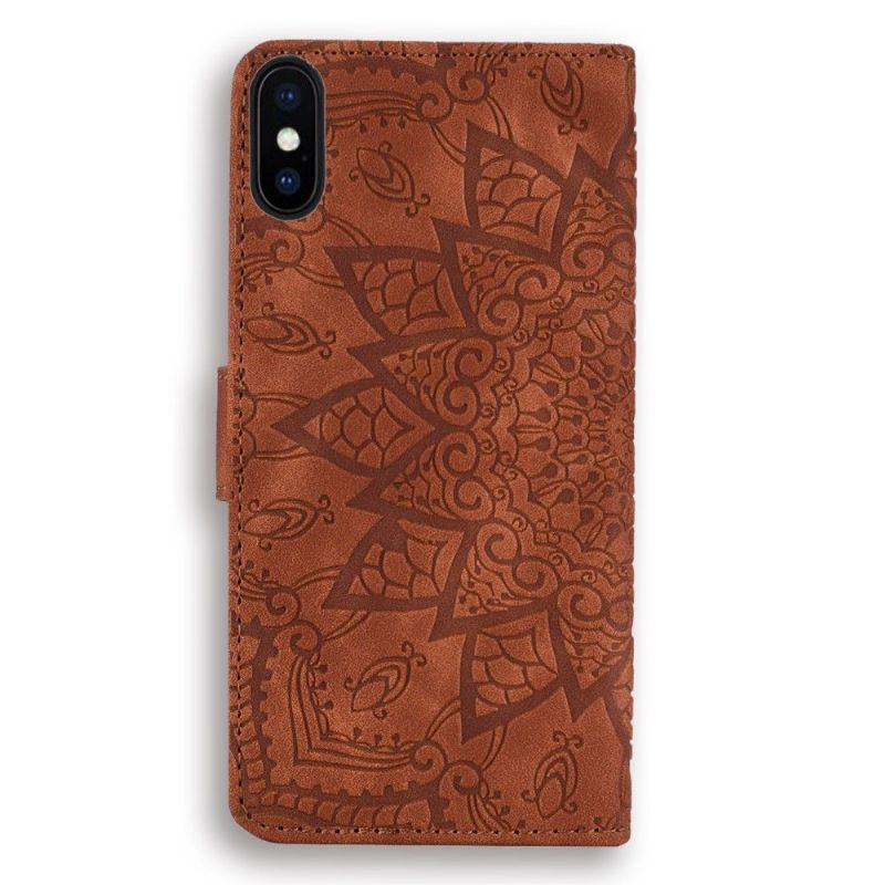 Flip Cover iPhone X / XS Leïla Fleur Oriental