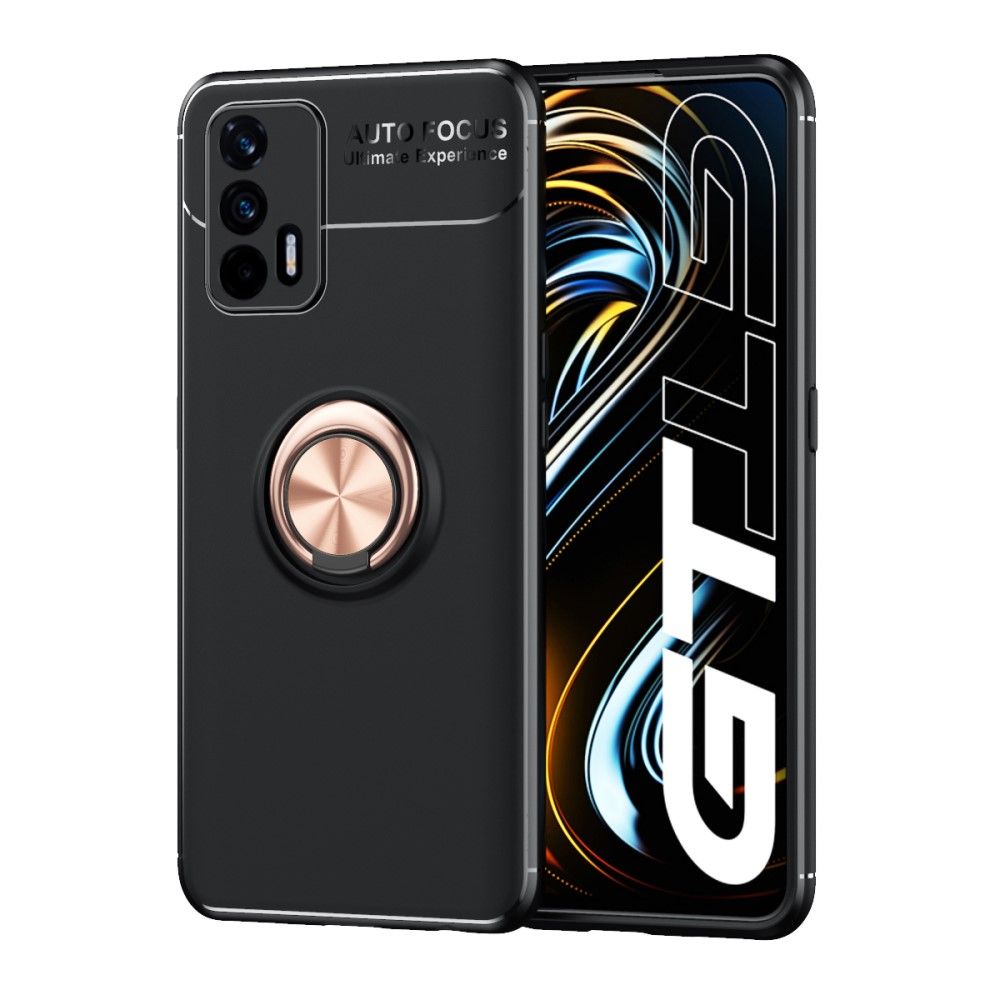 Cover Realme GT 5G Silikone Med Roterende Støtte