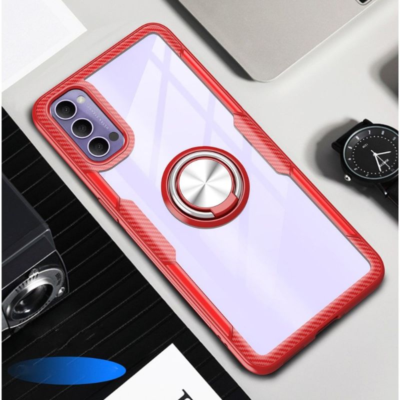 Cover Oppo Reno 4 5G Gennemsigtig Finger