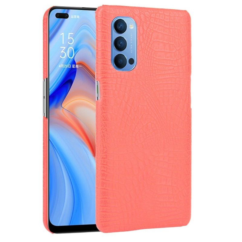 Mobilcover Oppo Reno 4 5G Original Croc Skin Effekt