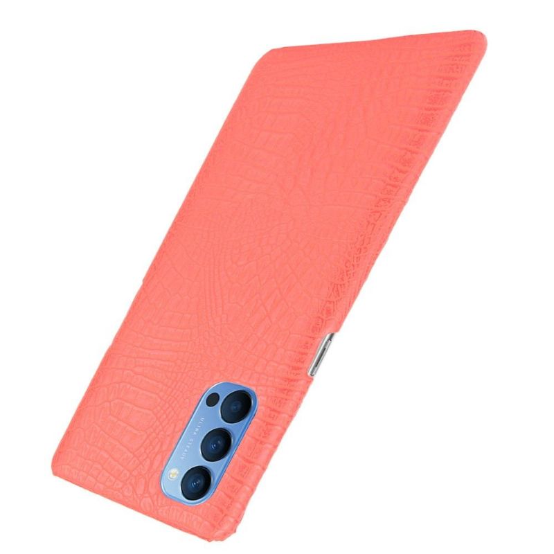 Mobilcover Oppo Reno 4 5G Original Croc Skin Effekt