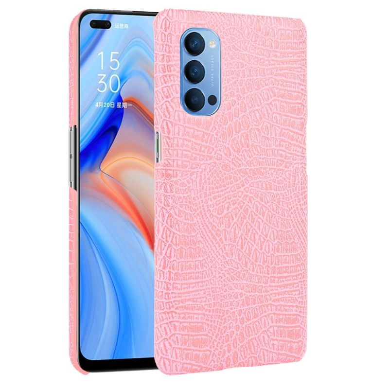 Mobilcover Oppo Reno 4 5G Original Croc Skin Effekt