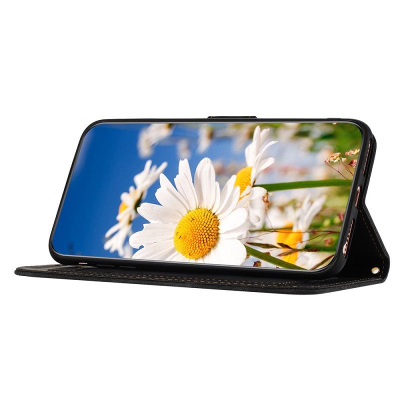 Flip Cover Google Pixel 8a Blomstermønster Med Rem