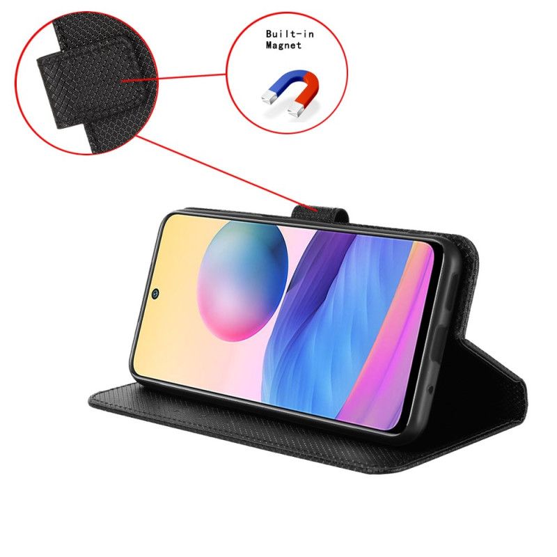 Flip Cover Google Pixel 8a Tekstureret Rem