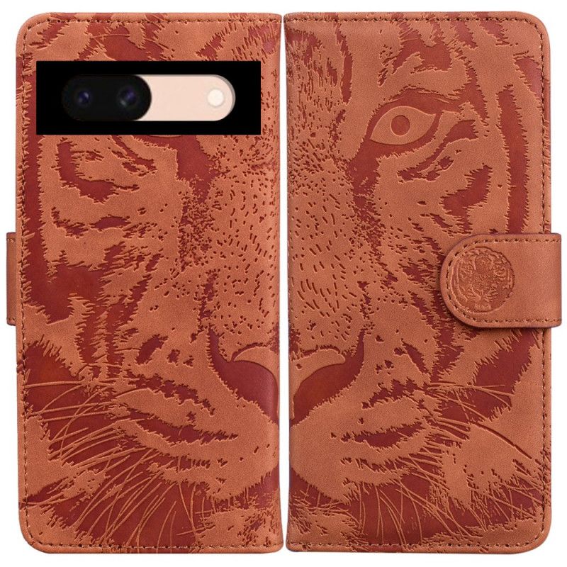 Flip Cover Google Pixel 8a Tiger Footprint