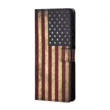 Flip Cover Til Google Pixel 8a Amerikansk Flag