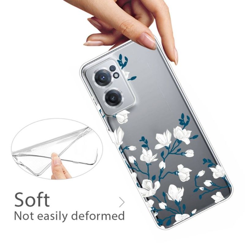 Cover OnePlus Nord CE 2 5G Hvide Blomster