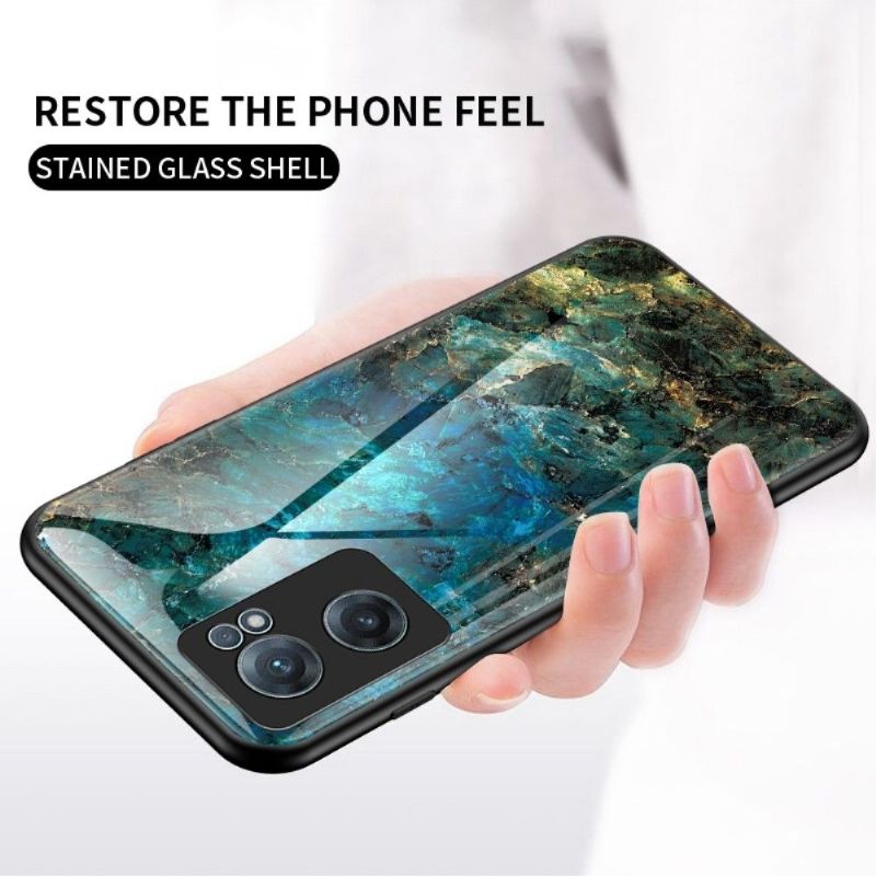 Cover OnePlus Nord CE 2 5G Ocean Marble Glas Back