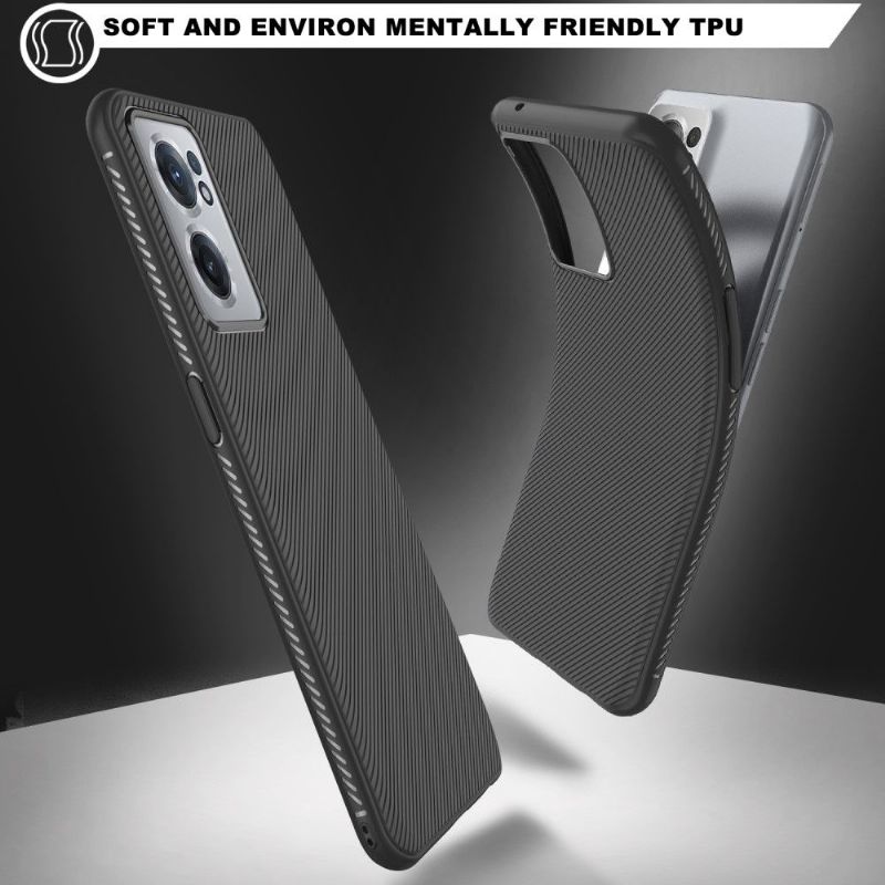 Cover OnePlus Nord CE 2 5G Silikone Stribet Effekt