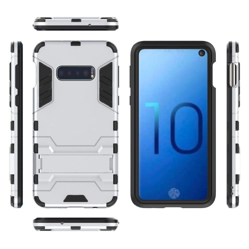 Cover Samsung Galaxy S10e Anti-fald Cool Guard Stødsikker Med Integreret Stativ