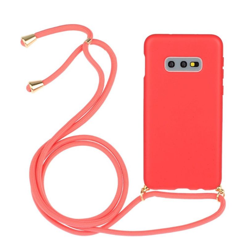 Cover Samsung Galaxy S10e Hemming Med Skulderrem