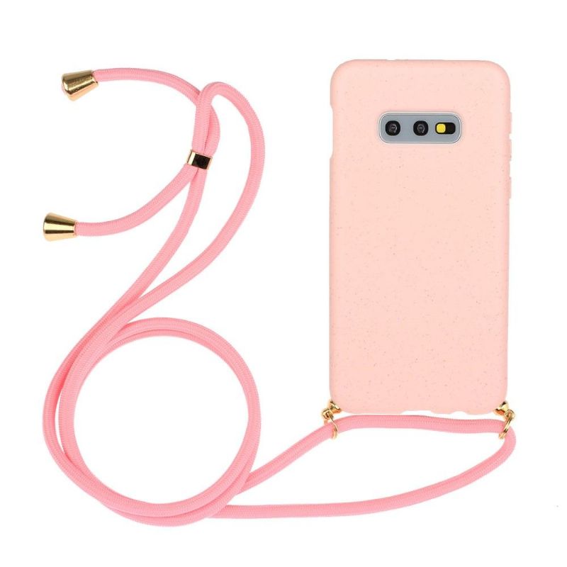 Cover Samsung Galaxy S10e Hemming Med Skulderrem