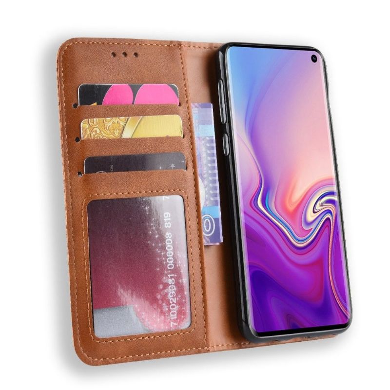 Etui Samsung Galaxy S10e Læderstil Le Cirénius