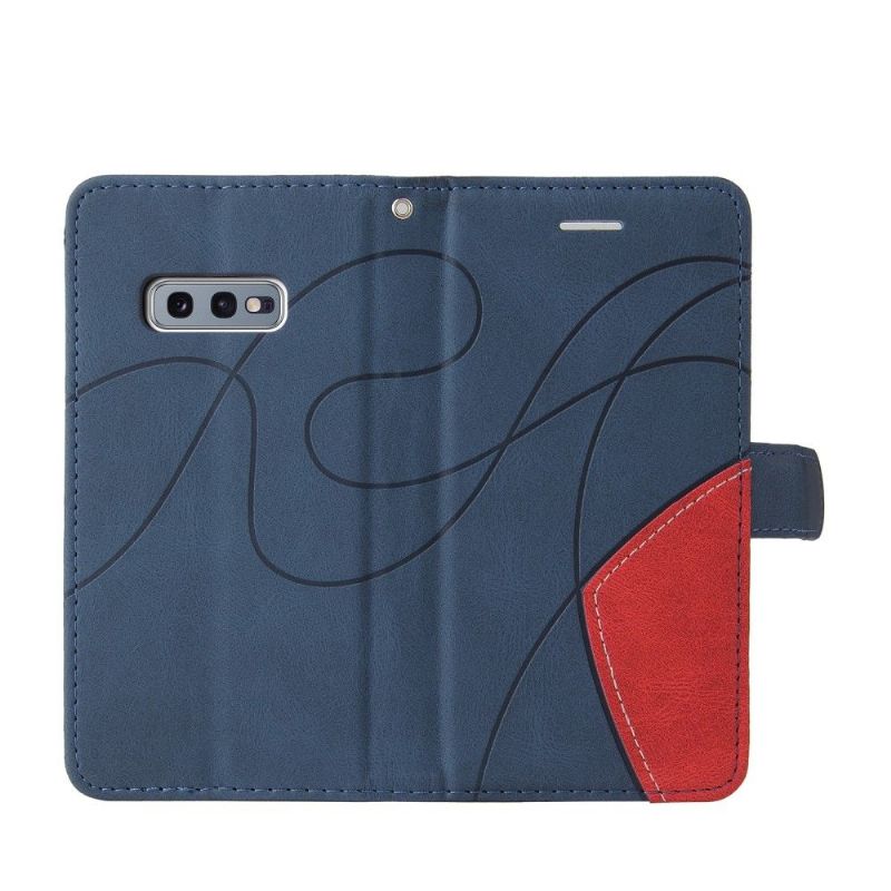 Flip Cover Samsung Galaxy S10e Bicolor Kunstnerisk