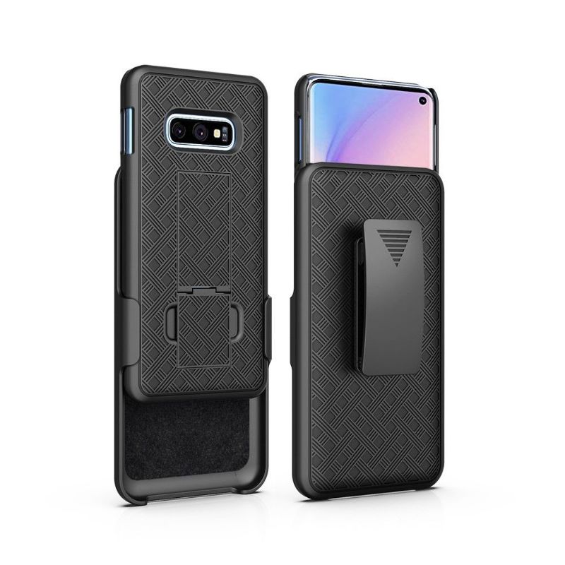 Mobilcover Samsung Galaxy S10e Integreret Med Bælteclips