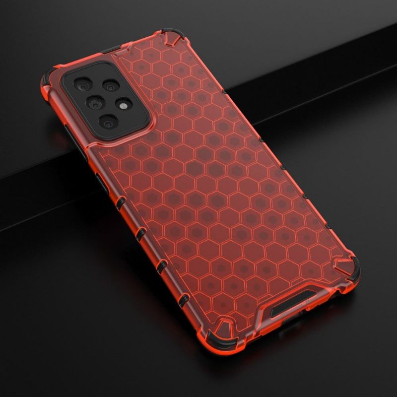 Cover Samsung Galaxy A52 5G / A52 4G / A52s 5G Anti-fald Med Snor Honeycomb Design