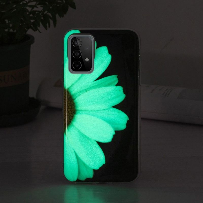 Cover Samsung Galaxy A52 5G / A52 4G / A52s 5G Fluorescerende Daisy